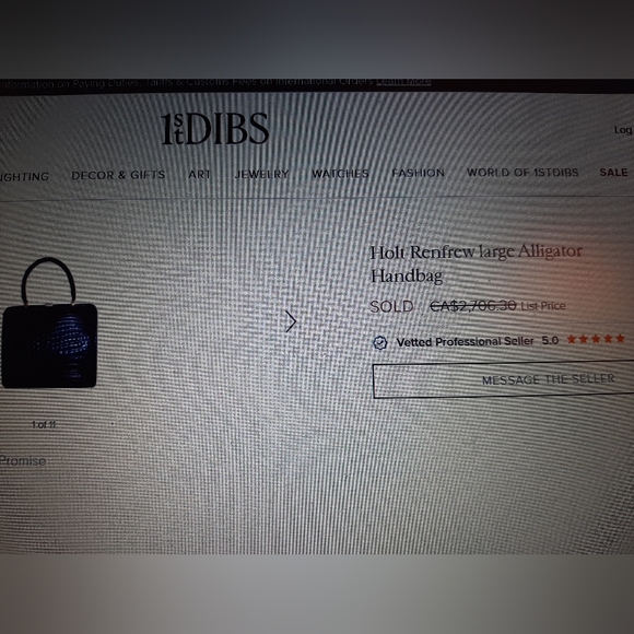 HOLT RENFREW Made In FRANCE Brown Suede Handbag - Picture 5 of 6